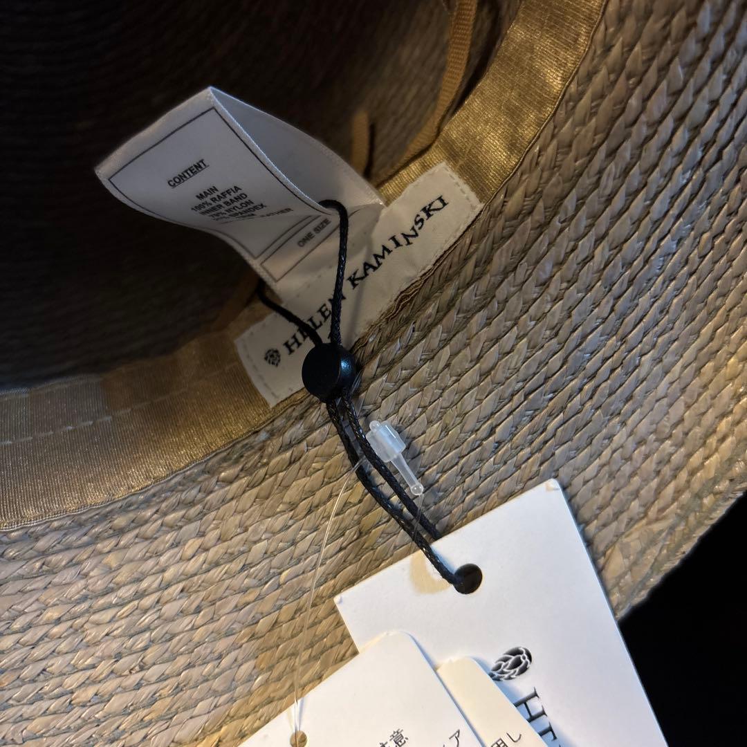 ヘレンカミンスキー 新品未使用 麦わら帽子