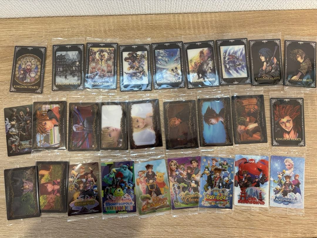 キングダムハーツウエハースセミコンプリート27枚