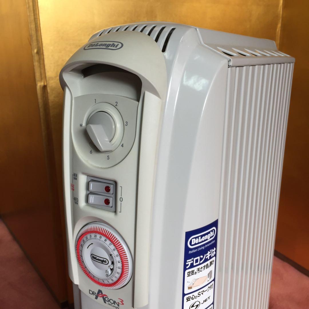デロンギ社製のオイル密閉式ラジエター型ヒーター