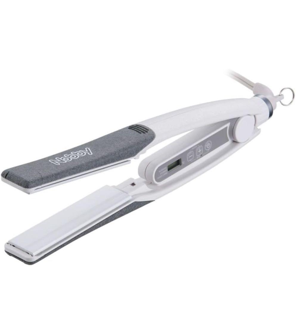 【新品未開封】Nobby NBS1200 限定色ホワイト　ストレートヘアアイロン