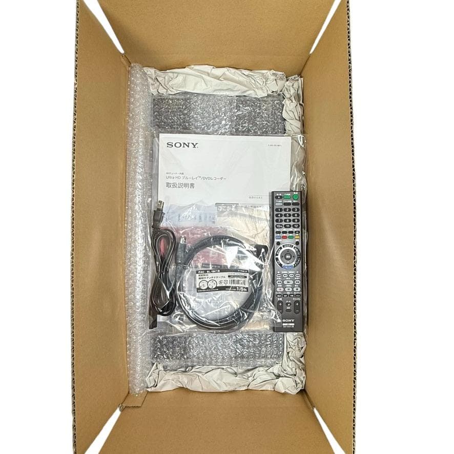 ソニー2TB 2チューナー 4K ブルーレイレコーダー BDZ-FBW2200