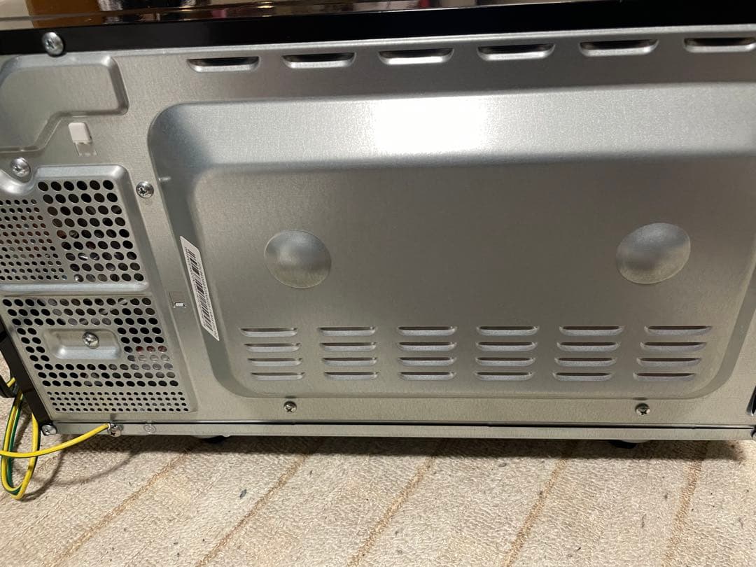 SHARP 電子レンジ 黒色 セラミックコーティング