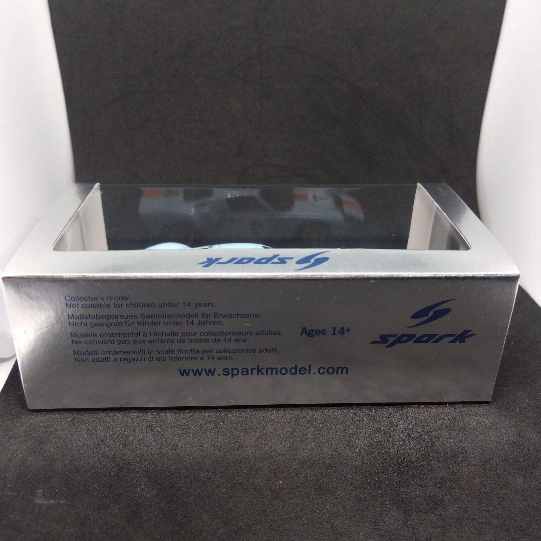 スパーク 1/43 フォード GT40 1969 ル・マン24時間 3位 ガルフ