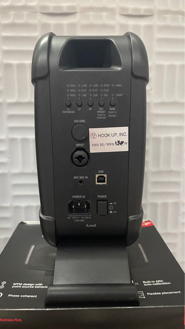 美品IK Multimedia iLoud MTM ARCマイク付き