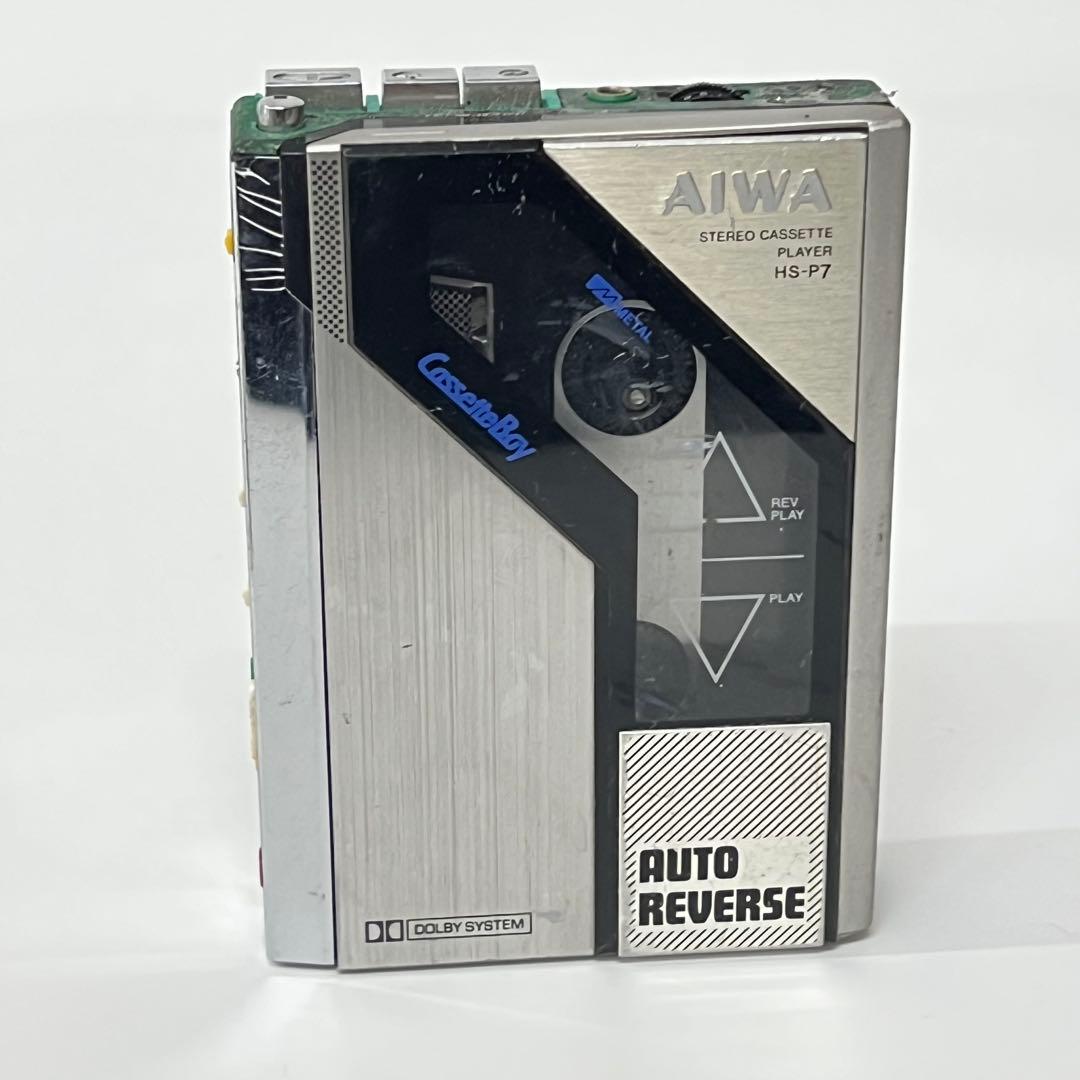 【希少】 AIWA HS-P7 カセットボーイ ステレオカセットプレイヤー