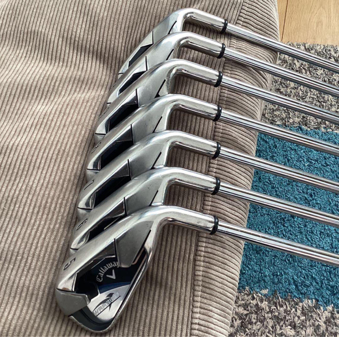 Callaway WARBIRD 2014 アイアンセット 7本(9-S)