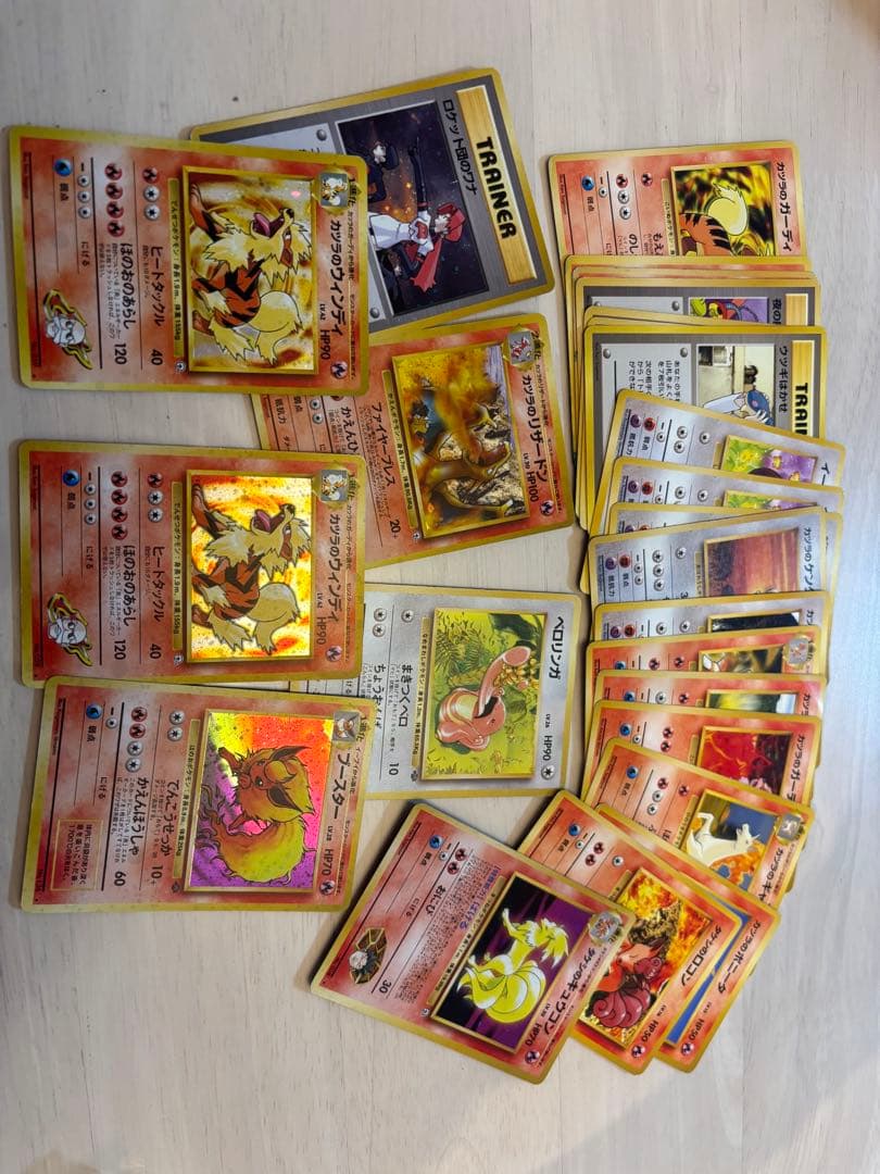 天*♡様 旧裏デッキ カツラのリザードン　炎デッキ　デッキ丸ごとセット