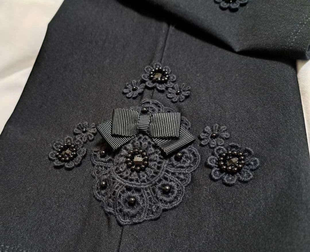 新品定価17600円　スーパービューティー　裏起毛ハイテンション パンツ40M黒