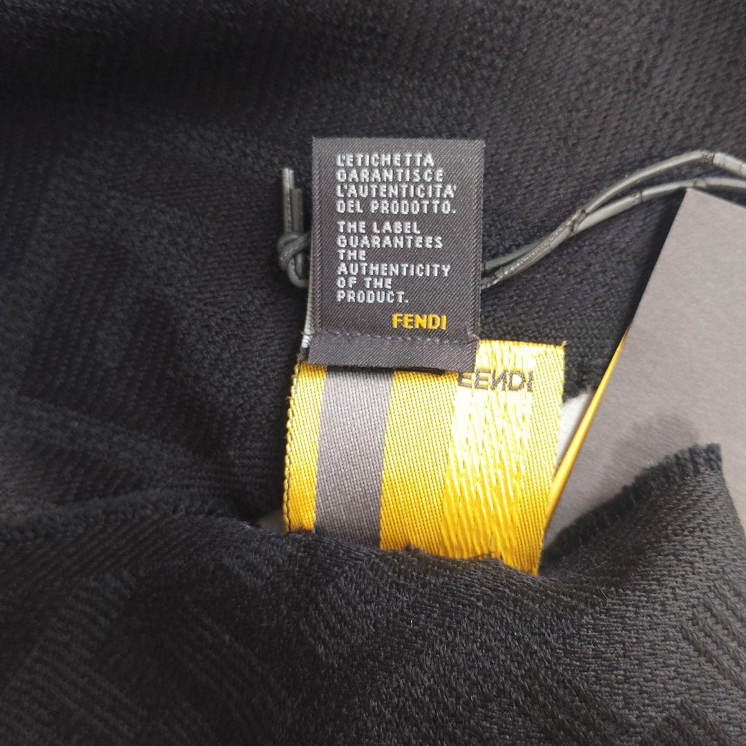 FENDI フェンディ ストール ショール マフラー タグ付き 未使用黒