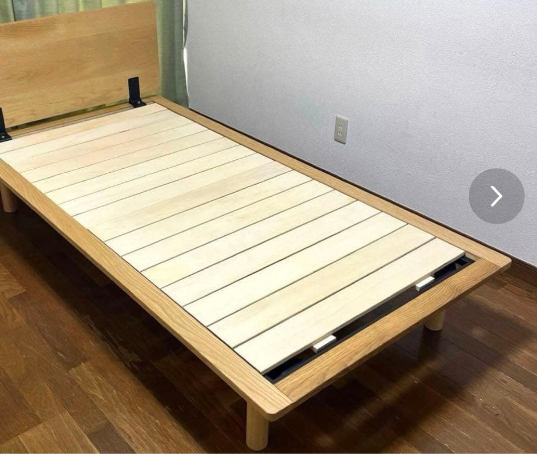 大人気無印良品シングルベッドフレーム