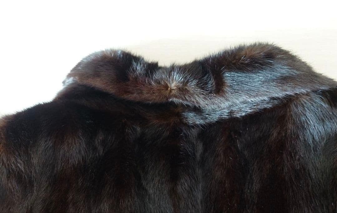 金タグ　Antonovich　進道毛皮　サガミンクロイヤル　ロング　コート　XL