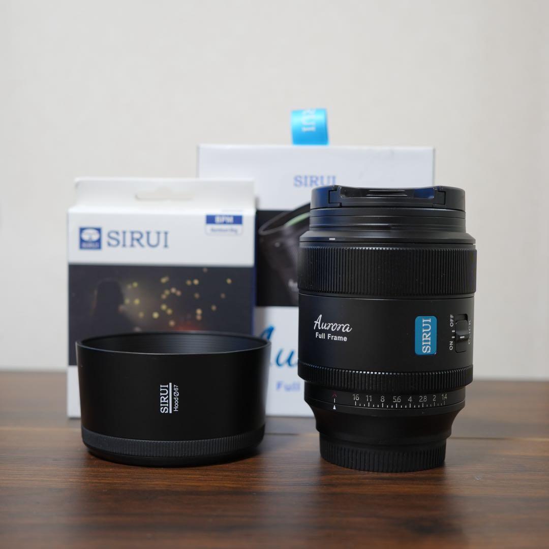 SIRUI Aurora 85mm F1.4 レンズ ソニーEマウント美品
