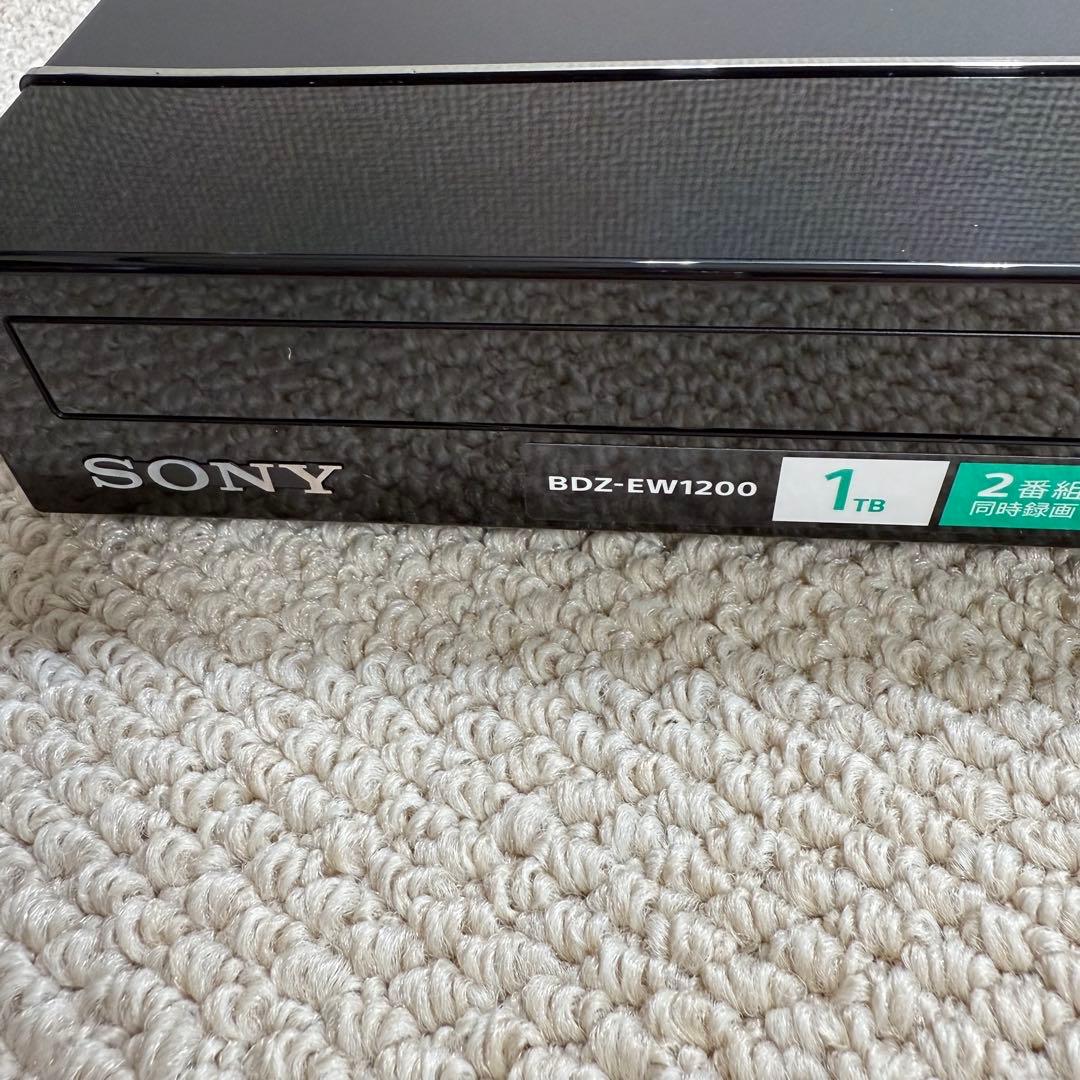 SONY BDZ-EW1200 ソニーBDレコーダー