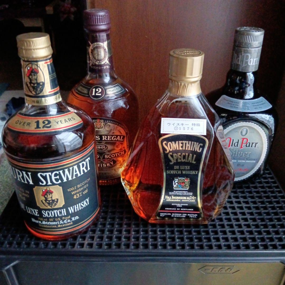 スコッチウイスキー 4本