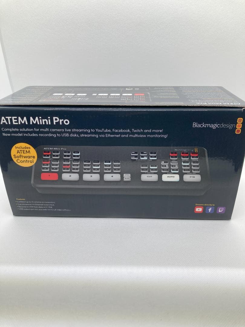 Blackmagic Design ATEM Mini Pro 映像スイッチャー