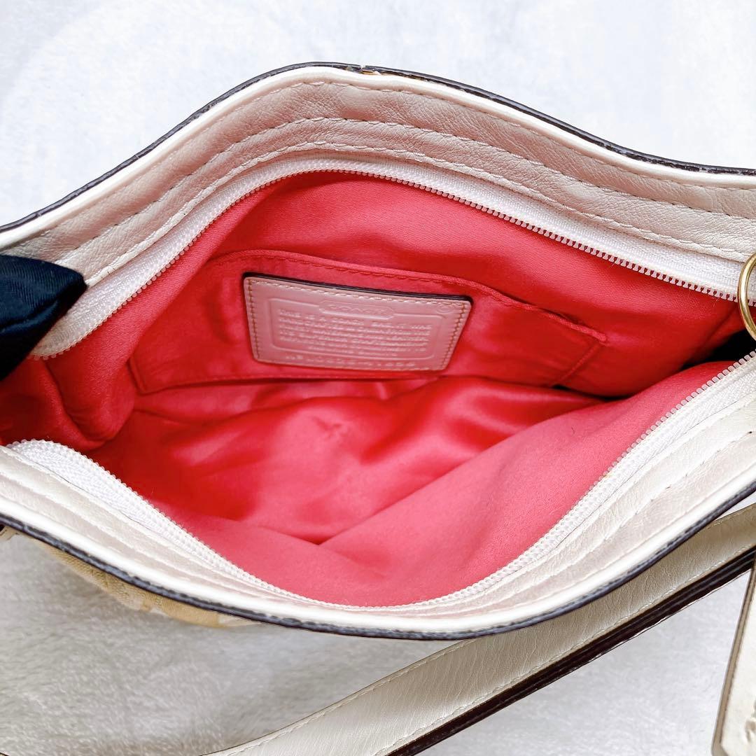 ✨美品✨COACH コーチ ゾーイ バッグ アクセサリーポーチ y2k レザー