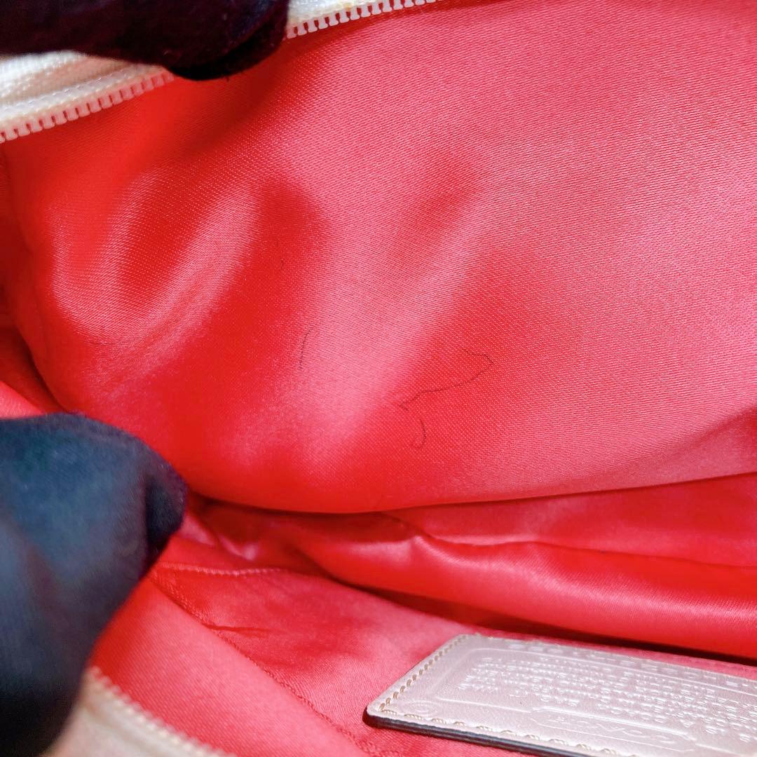 ✨美品✨COACH コーチ ゾーイ バッグ アクセサリーポーチ y2k レザー