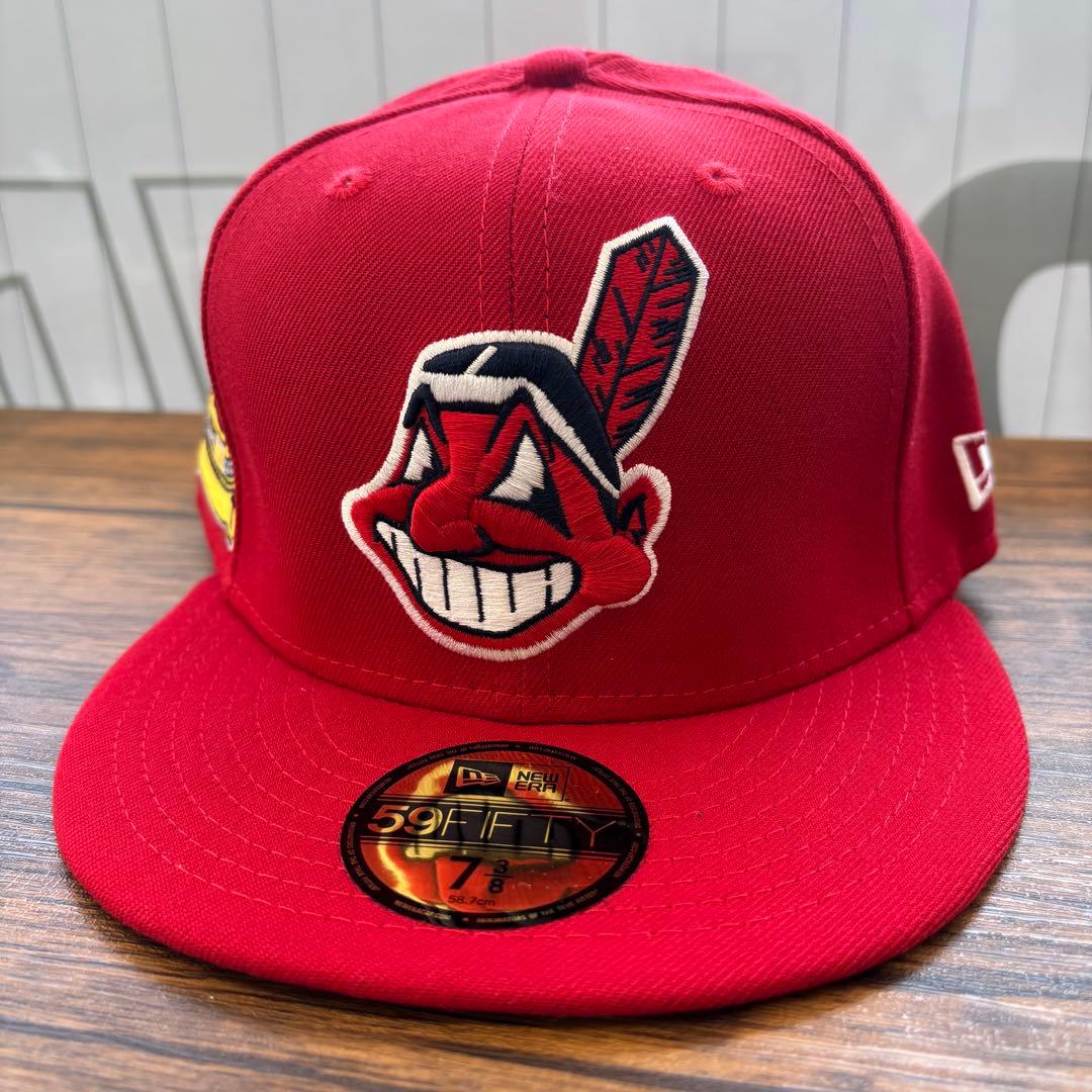 ツ*ー様 【12月SALE】廃盤　インディアンズ キャップ　MLB