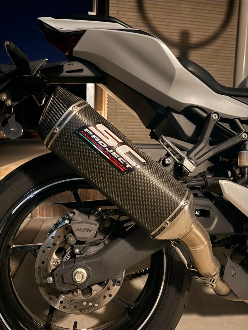 yu　　　SC PROJECT SC1-S スリップオンマフラー ZX4R