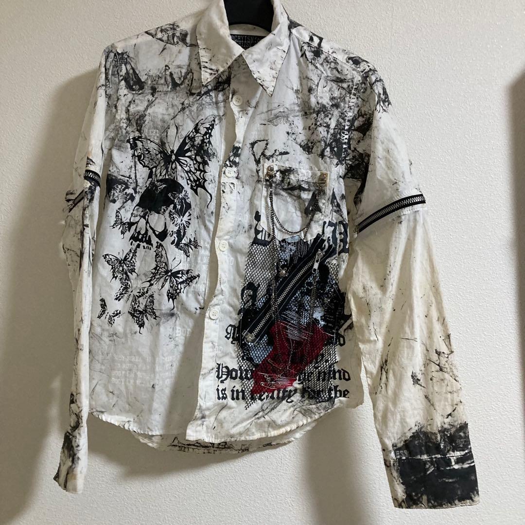 h.NAOTO H.ANARCHYISM for PLUS 綿シャツ