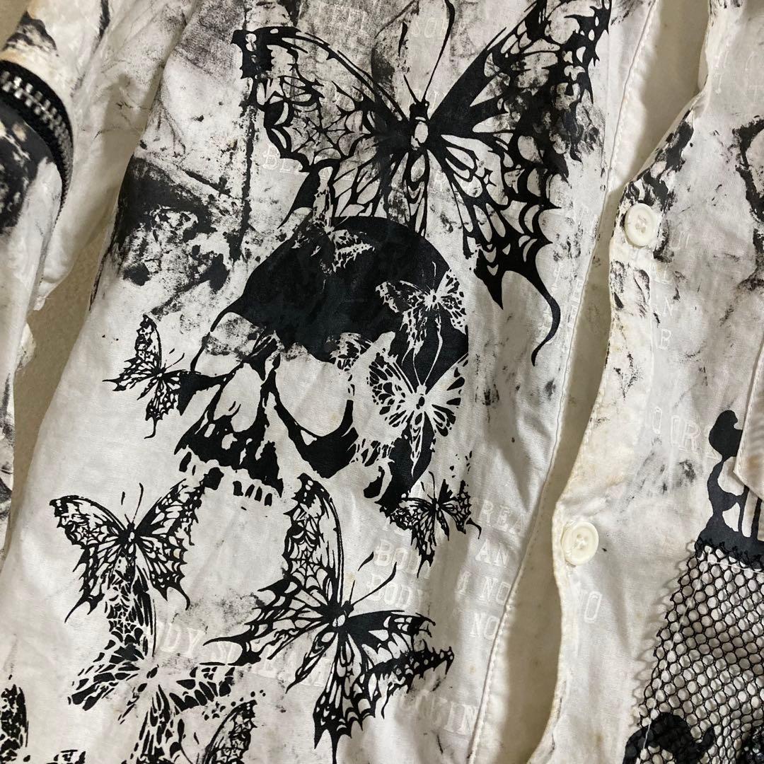 h.NAOTO H.ANARCHYISM for PLUS 綿シャツ