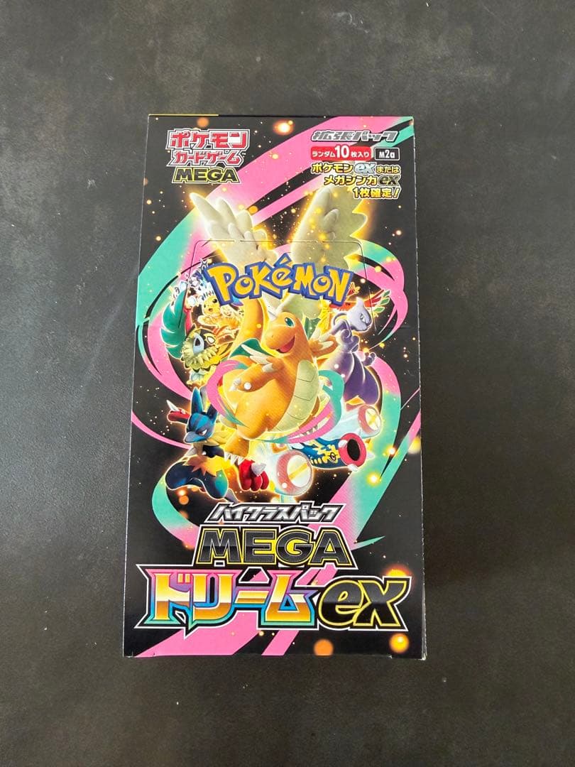 ポケモンカード MEGAドリームex シュリンクなし　box