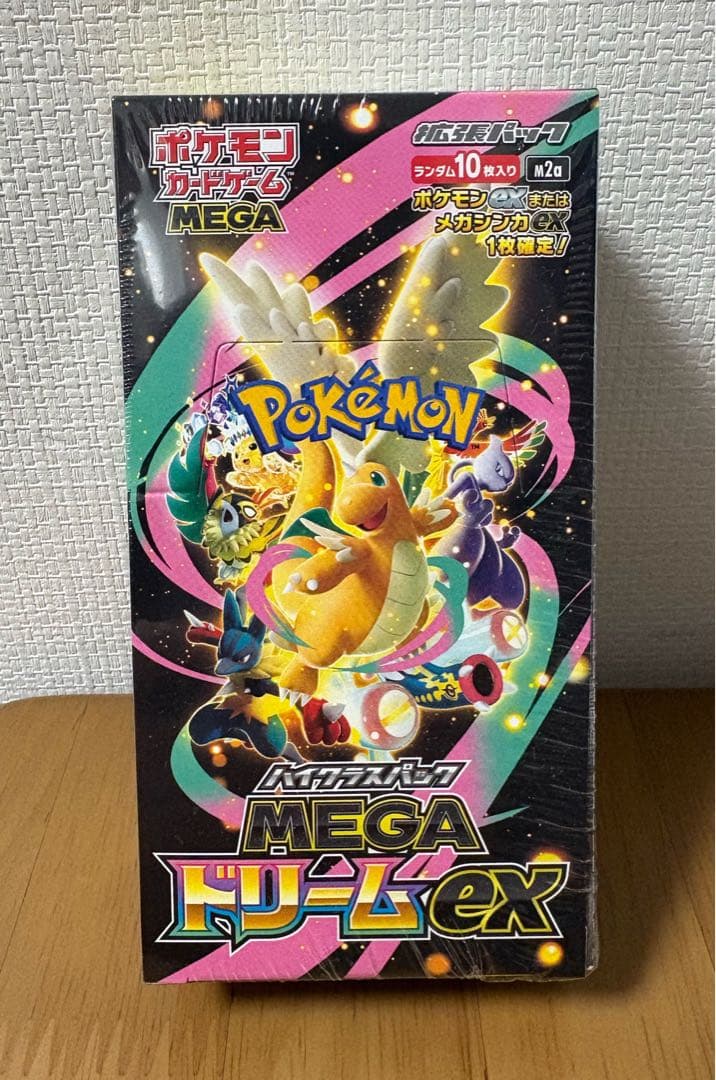 シュリンク付き ポケモンカードMEGA ハイクラスパック　ドリームex　1BOX