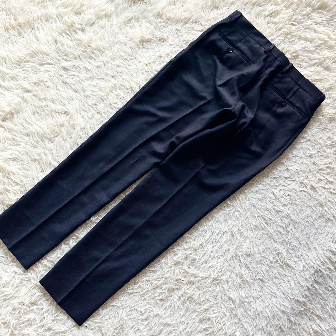 <極美品>TAGLIATORE ヴェスビオ インディゴ ウールスーツ サイズ44