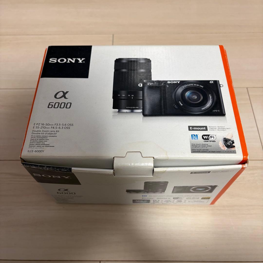 SONY α6000 ダブルズームレンズキット ILCE-6000Y ミラーレス