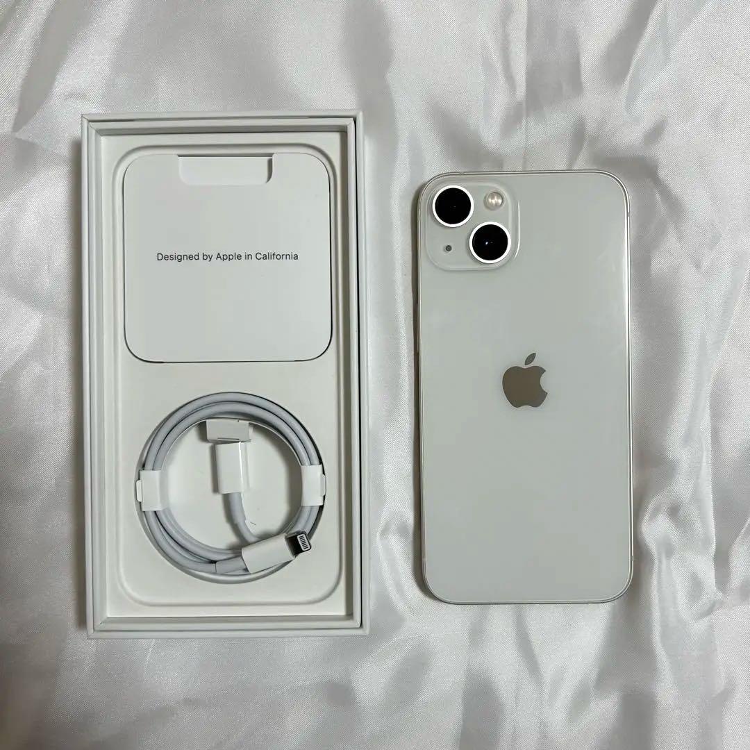 iPhone13　128GB　ホワイト本体