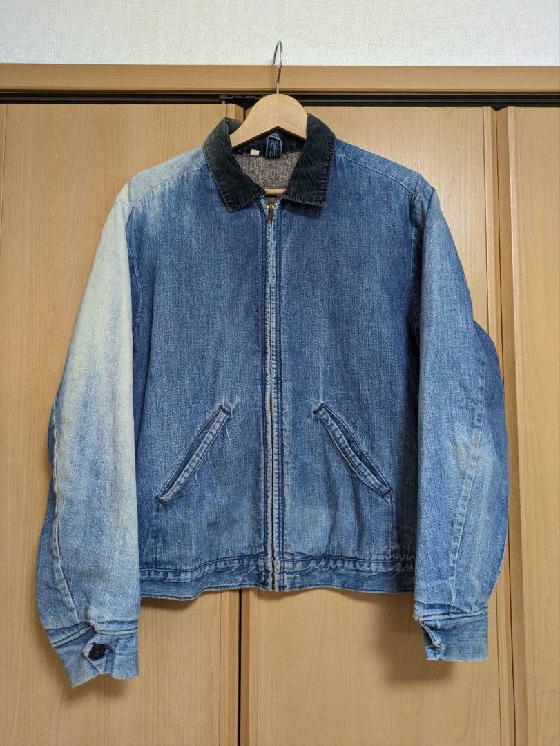 ヨ*シ様 60s USA製 デニムジャケット ブランケット ストア ヴィンテージ