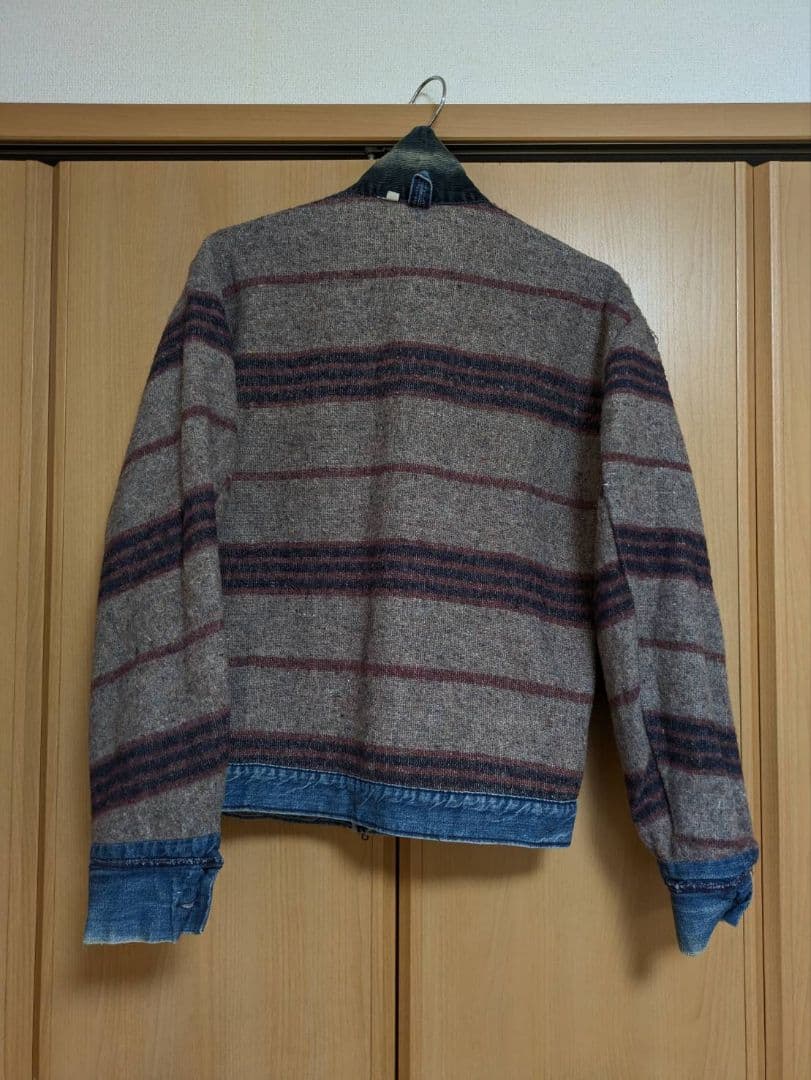 ヨ*シ様 60s USA製 デニムジャケット ブランケット ストア ヴィンテージ