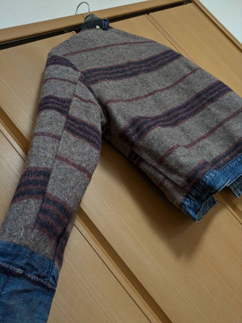 ヨ*シ様 60s USA製 デニムジャケット ブランケット ストア ヴィンテージ