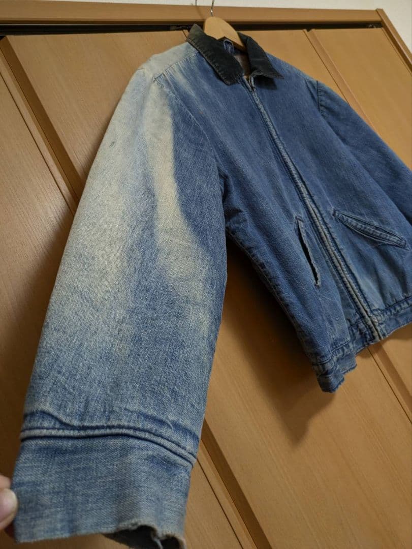 ヨ*シ様 60s USA製 デニムジャケット ブランケット ストア ヴィンテージ