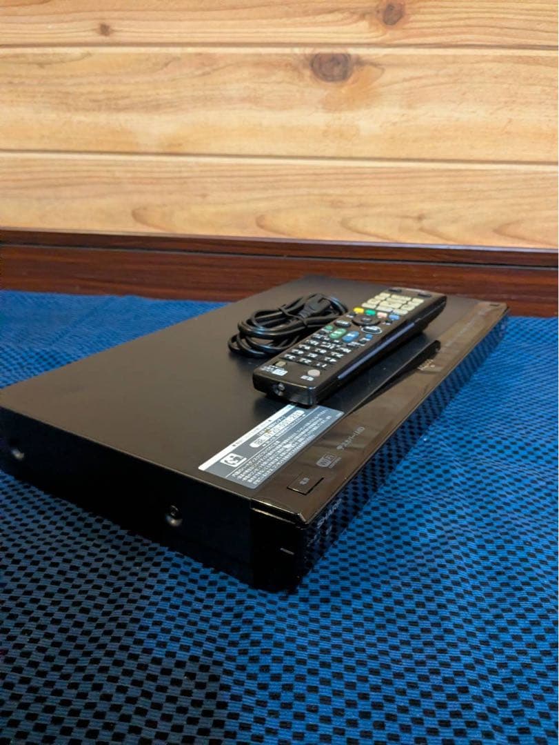 SHARP AQUOS ブルーレイレコーダー リモコン付き