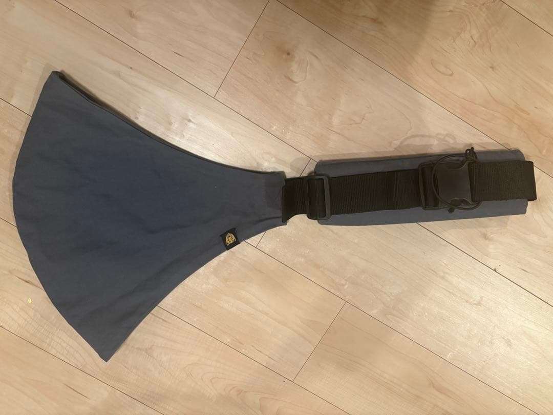 WILDRIDE 片肩式抱っこ紐 グレー/Iron