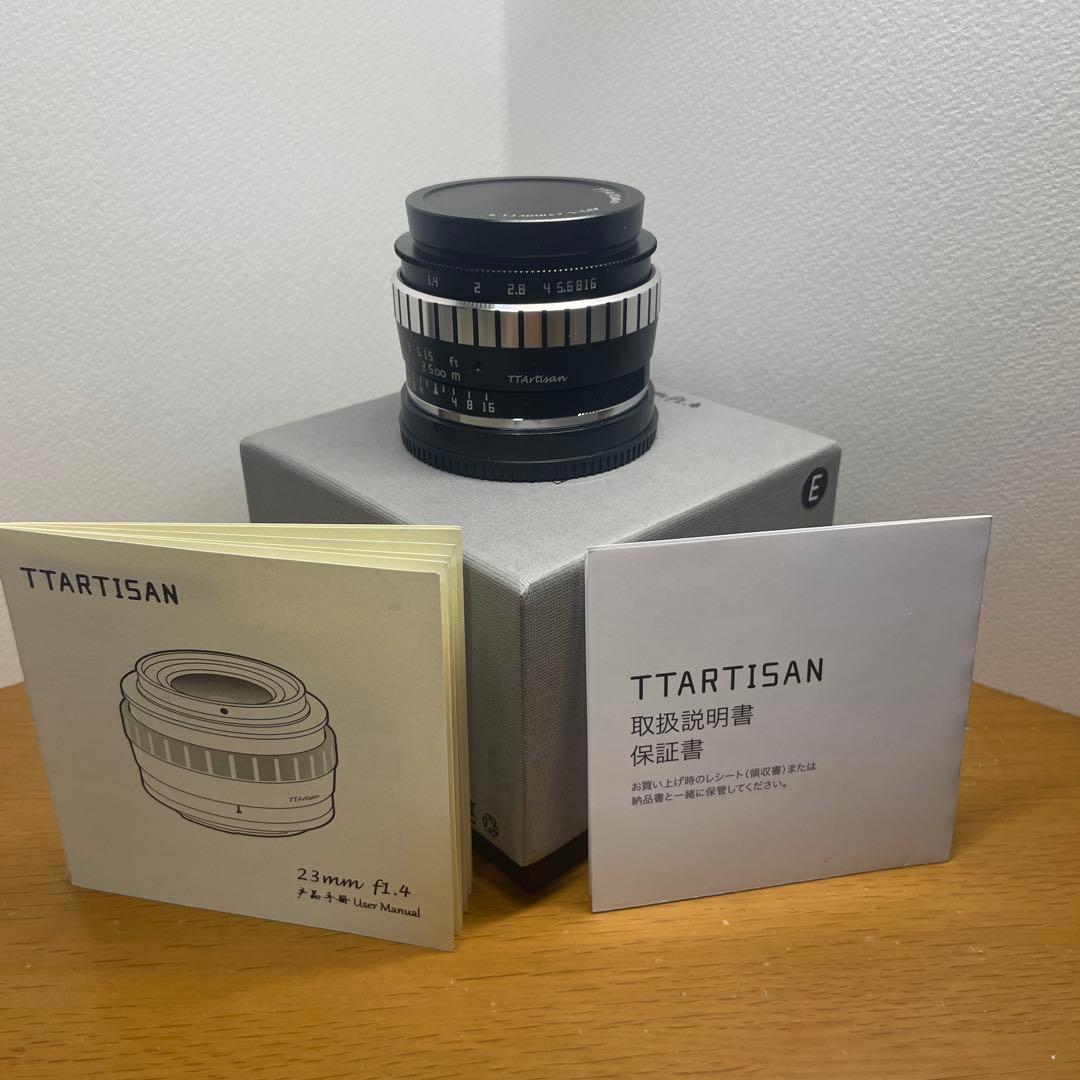 【Eマウント】TTartisan 23mm F1.4 単焦点レンズ