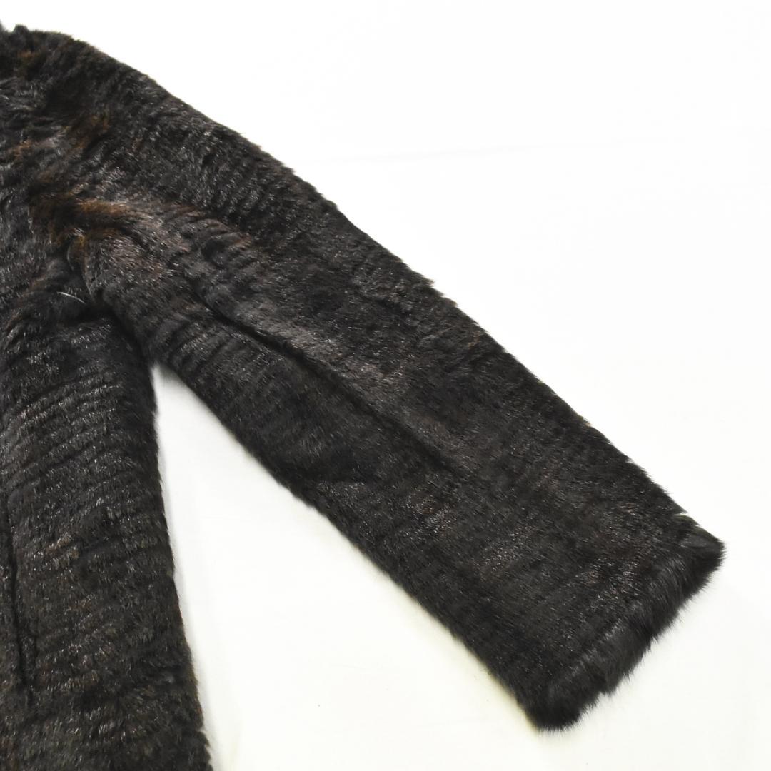 【人気】 【高級】 レリアン リバーシブル リスファー ファーコート 9 ♪