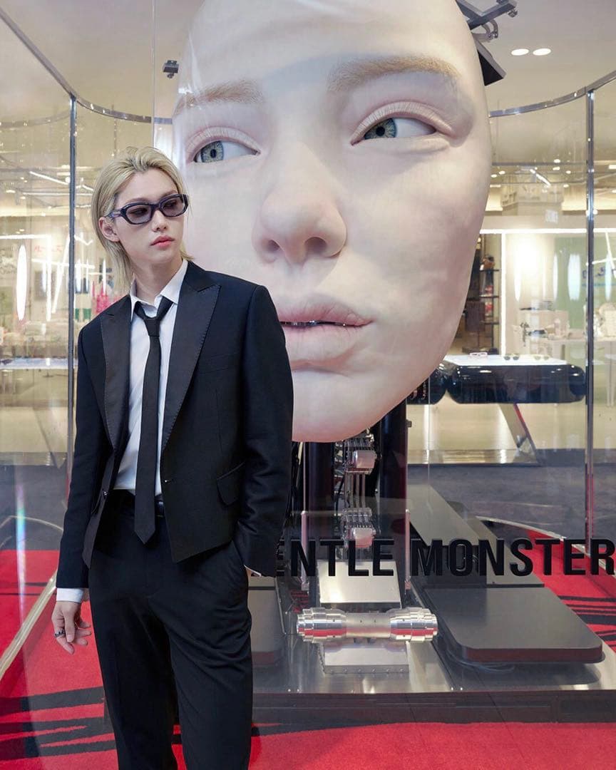 Gentle Monster Jules G11 StrayKids 着用