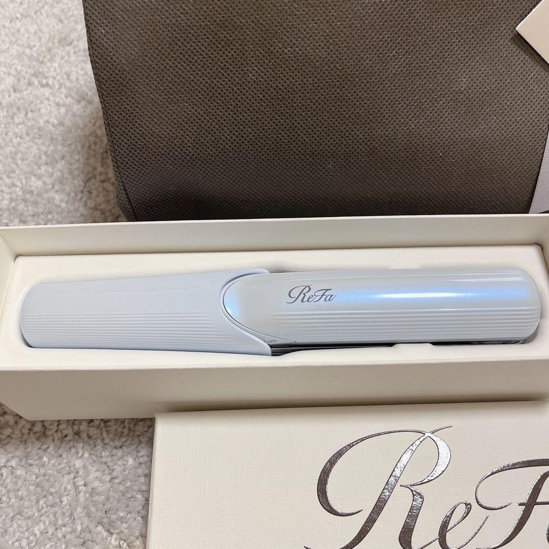 【新品未使用】ReFa コードレスアイロン ホワイト 充電ケーブル付き