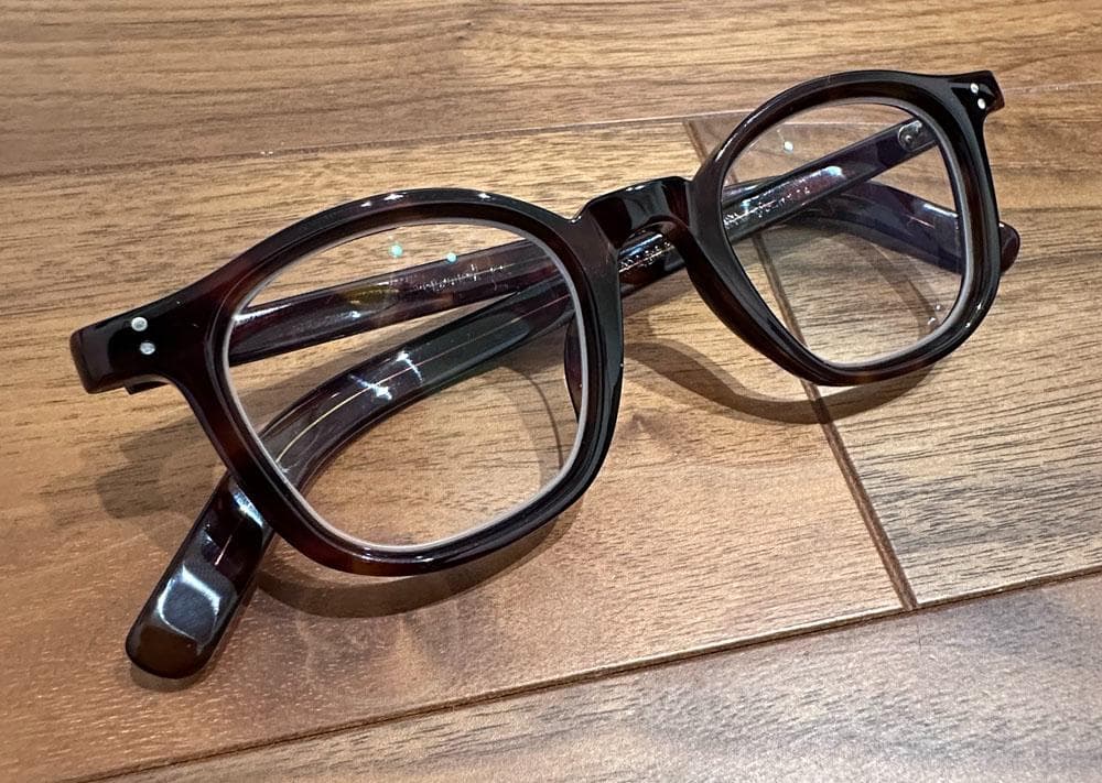 ギュパールgp-01　ハバナ guepard/havana　純正フラットレンズ