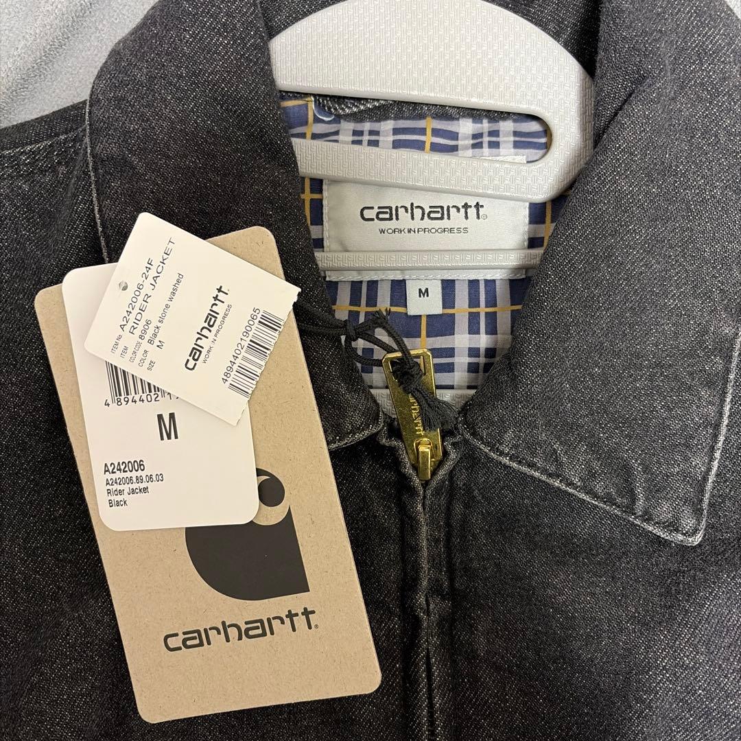 carhartt rider jacket wash black ｍサイズ
