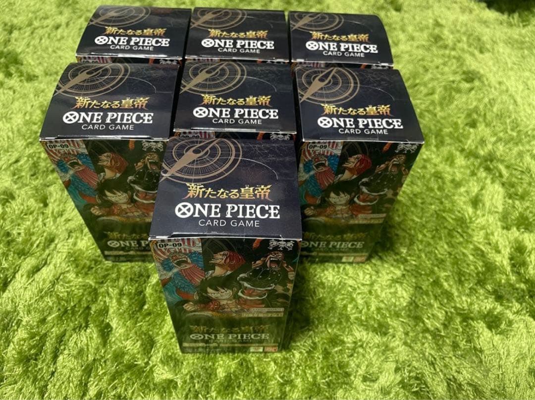 ワンピースカード【新たなる皇帝 7BOX テープ付き】新品未開封