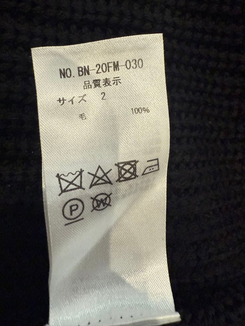 BATONER SIGNATURE CREW NECK 紺 2