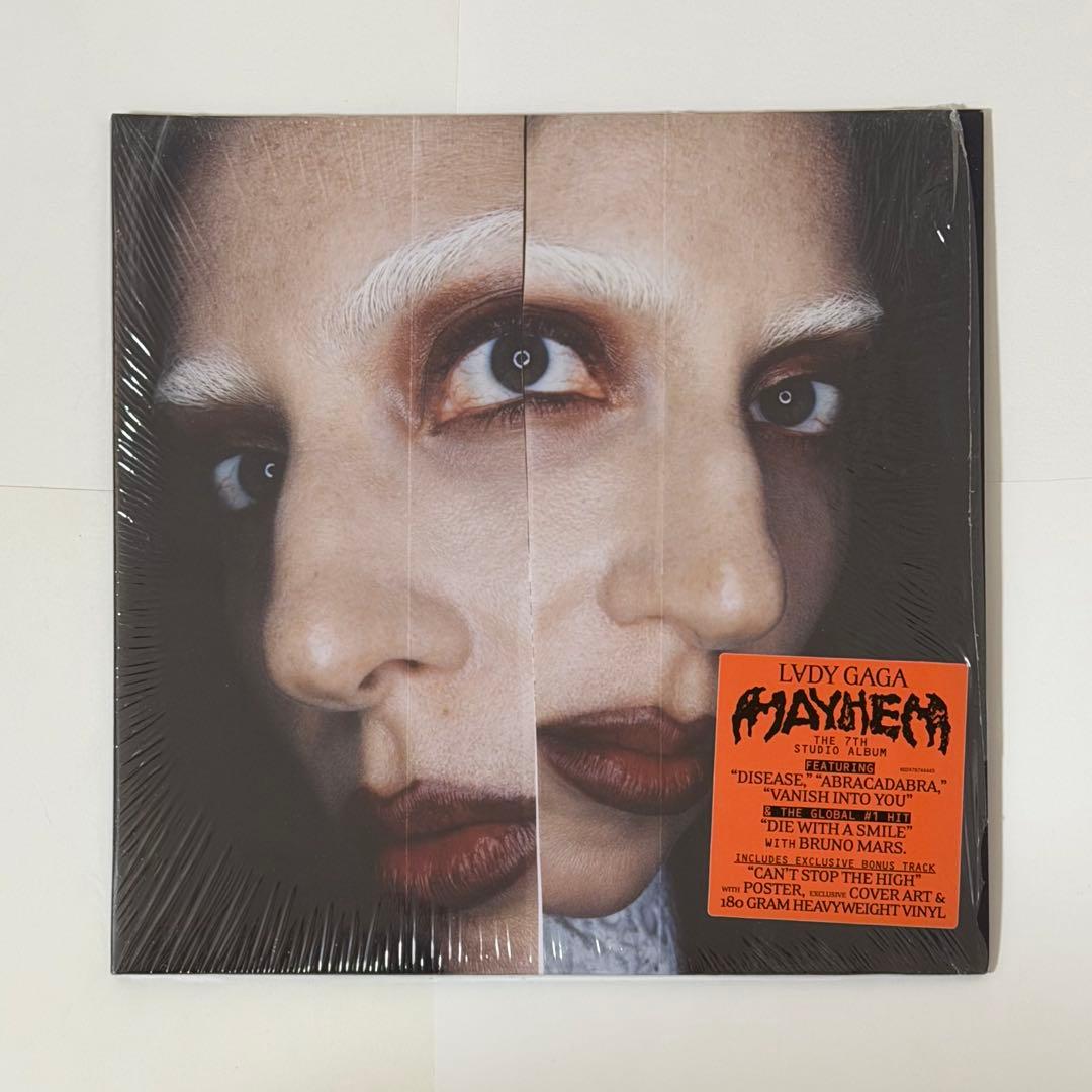 た*ご様 レディー・ガガ　MAYHEM　直筆サイン入りレコード