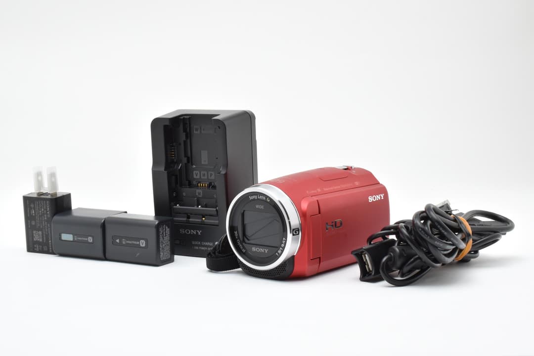 ■ 美品 ■ SONY HDR-CX680 レッド 0331