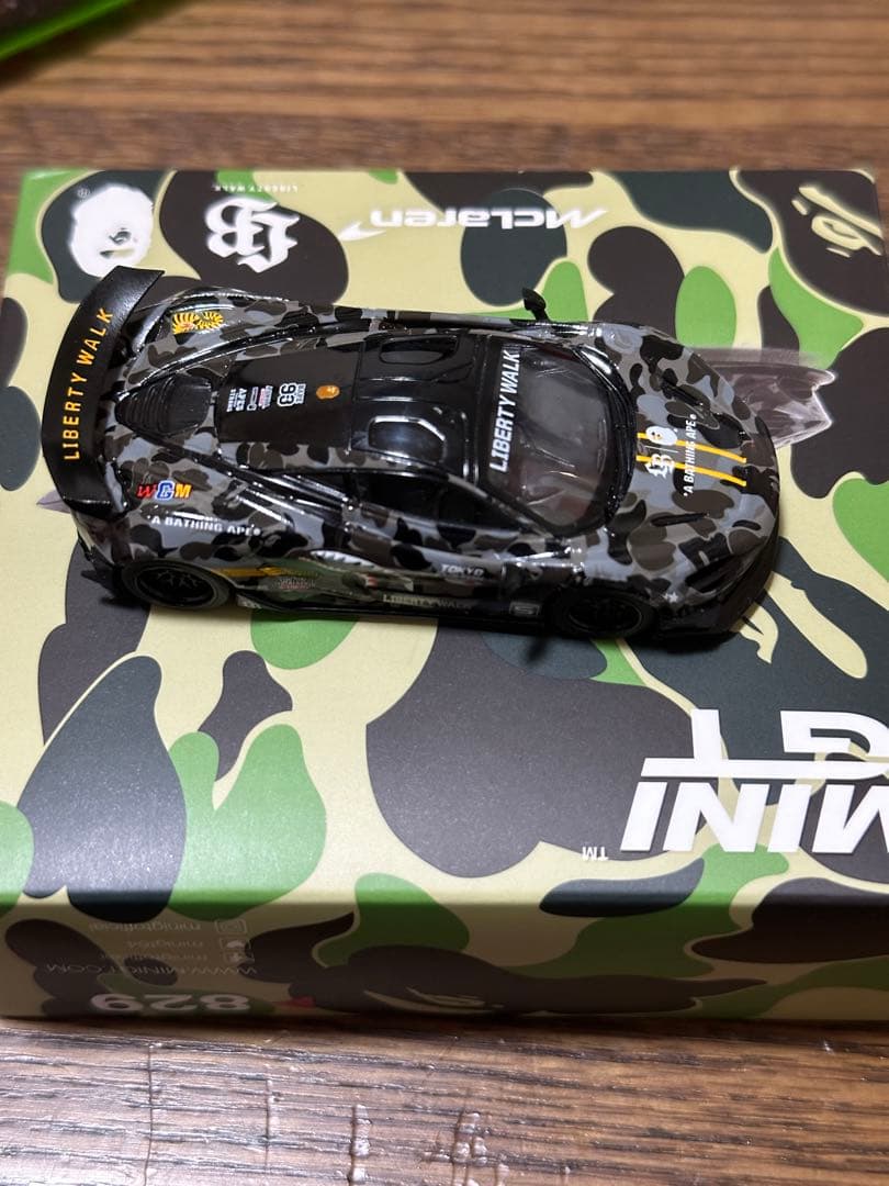 BAPE X LBWK GT ABC CAMO MCLARREN 720S開封品