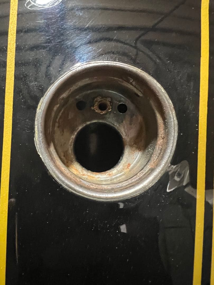 Harley-Davidson 純正品（XL1200S 1996）タンク 黒/金