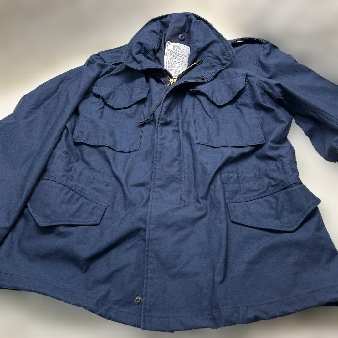 ALPHA M-65 高倉健モデル フィールド ジャケット アメリカ製 紺L