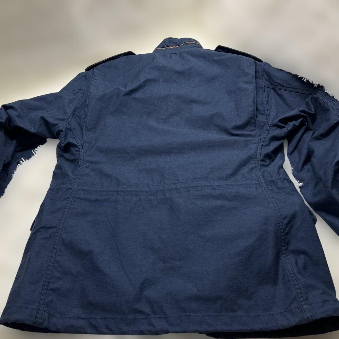 ALPHA M-65 高倉健モデル フィールド ジャケット アメリカ製 紺L